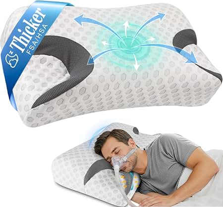 CPAP PILLOW W/COVER