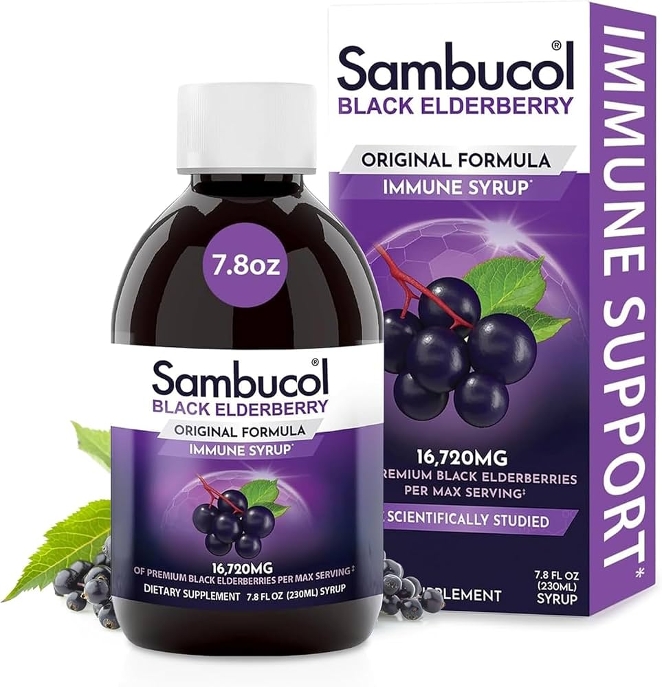 SAMBUCOL BLACK ELDERBERRY ORIGINAL 7.8OZ