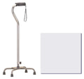 CANE 5610SI QUAD LARGE BASE SILVER NOVA