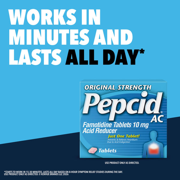 PEPCID AC 10 MG TAB 90