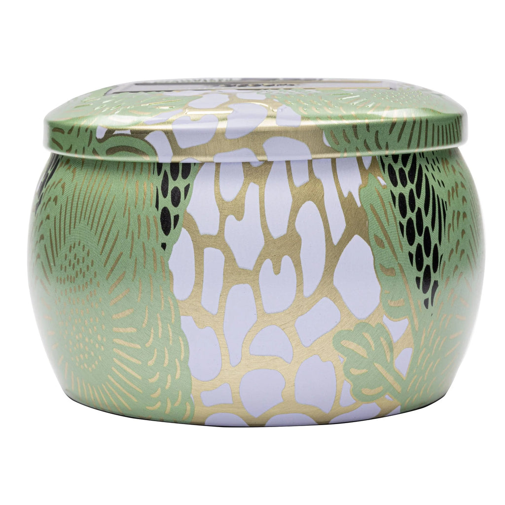 VOLUSPA - White Cypress Mini Tin Candle 4 oz