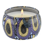 Voluspa Apple Blue Clover 3-Wick Tin Candle, 12 oz