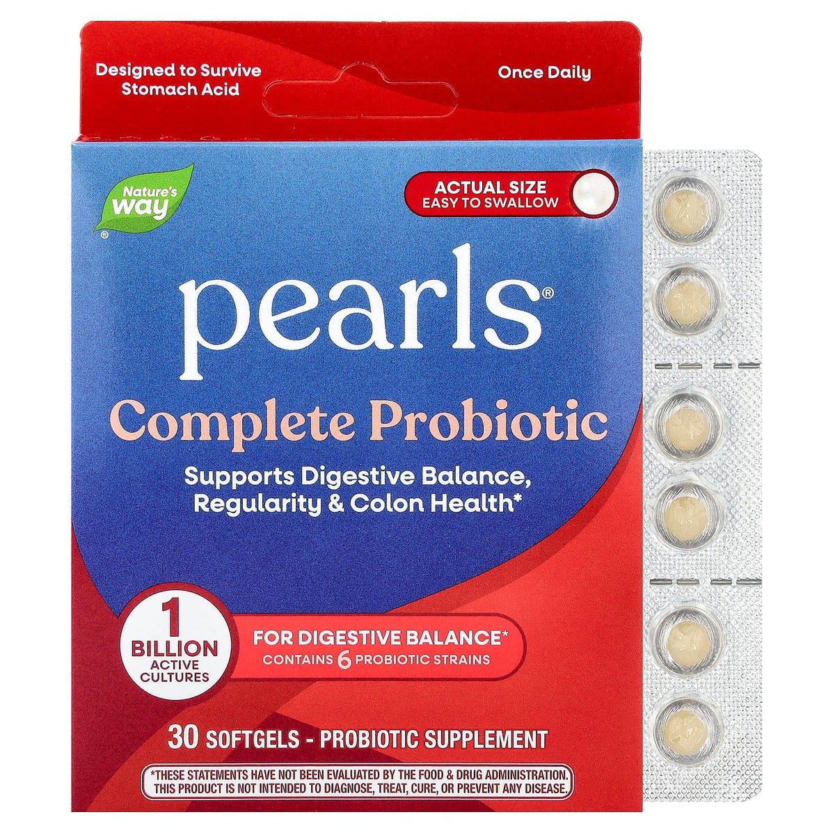 PEARLS COMPLETE PROBIOTIC SOFTGEL 30CT