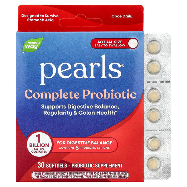 PEARLS COMPLETE PROBIOTIC SOFTGEL 30CT