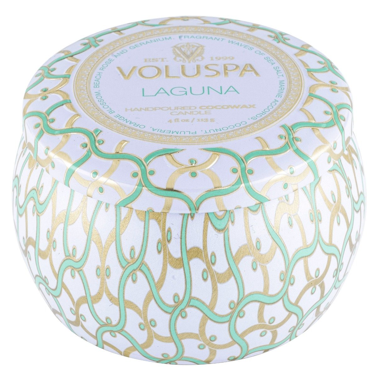 Voluspa Laguna Mini Tin Candle 4 oz