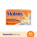 MOTRIN IB LIQUID GELS 80CT