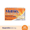 MOTRIN IB LIQUID GELS 80CT