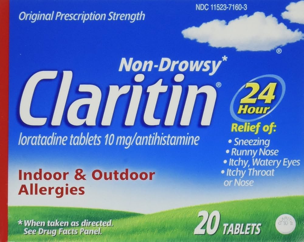 CLARITIN 24HR 10 MG TAB 20