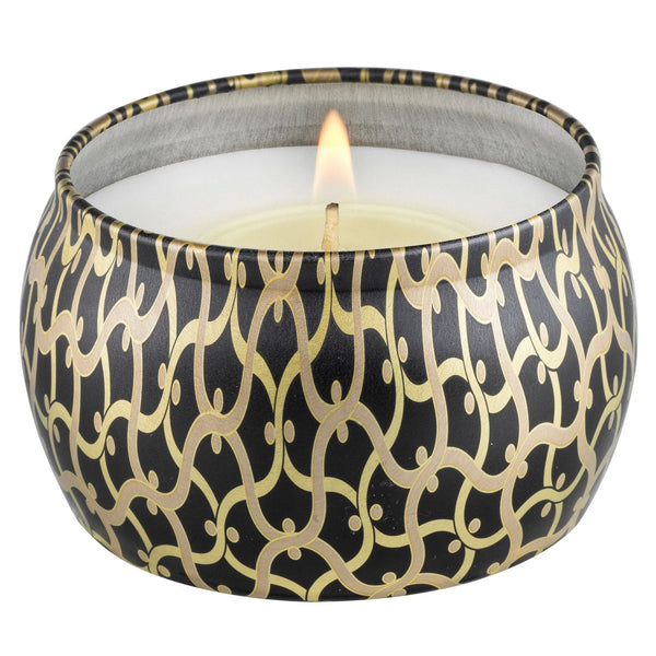 VOLUSPA - Suede Noir Mini Tin Candle 4 oz