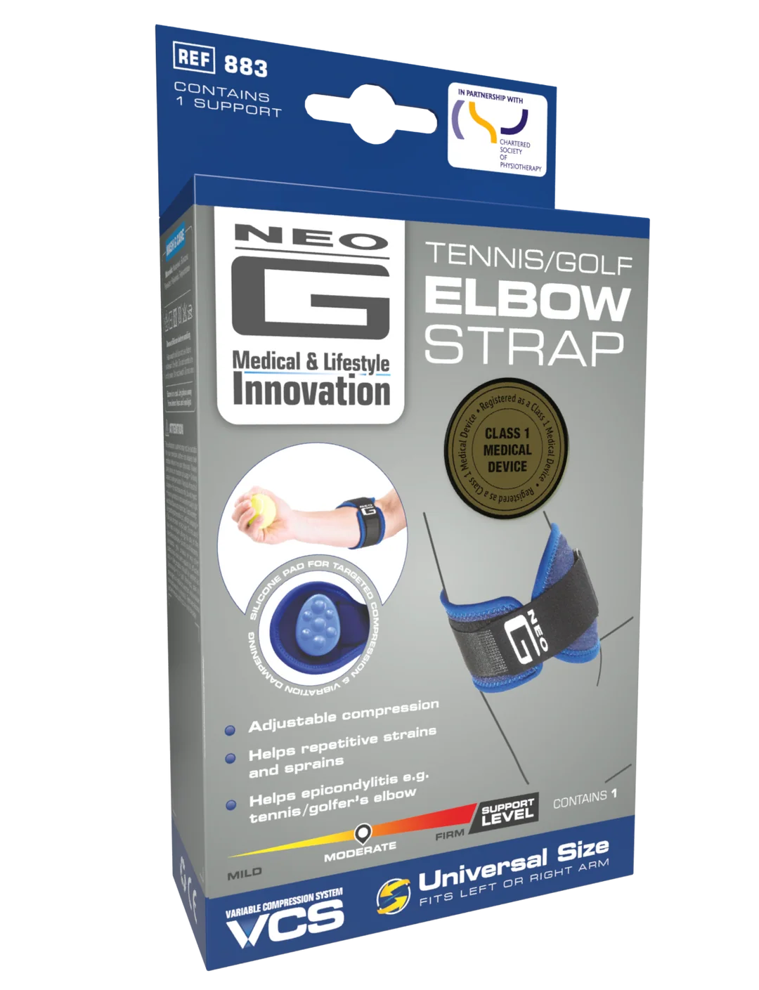 NEO G TENNIS GOLF ELBOW STRAP OSFA