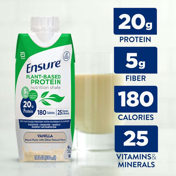 ENSURE PLANT BASED PROT LIQ VAN 4X11OZ