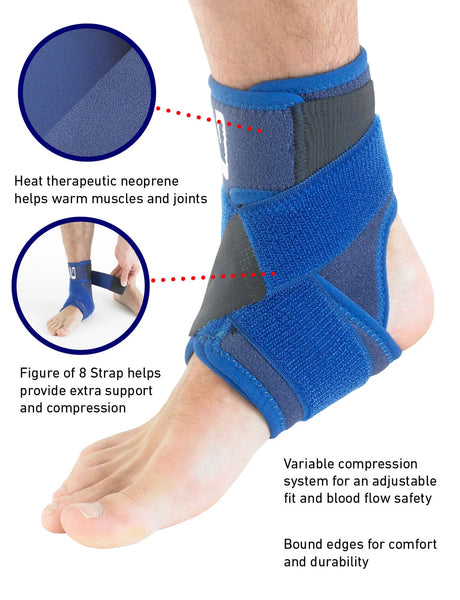 NEO G ANKLE SUPPORT FIGURE 8 STRAP OSFA