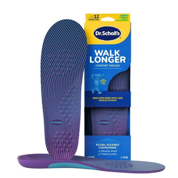 DR SCHOLLS WLK LONG WOMN COMF INSOLE 1PR