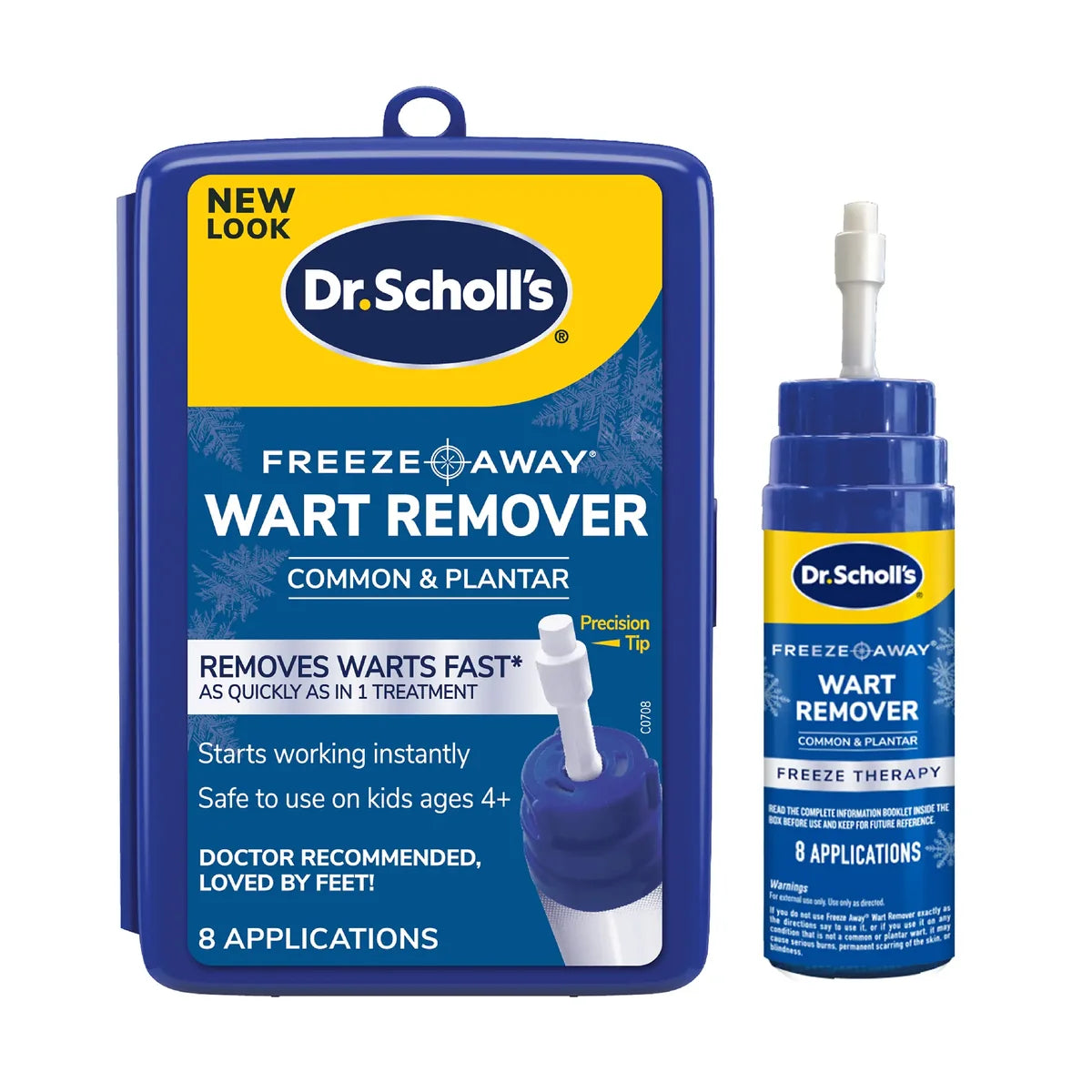 DR. SCHOLLS FREEZE AWAY WART REMOVER 8CT