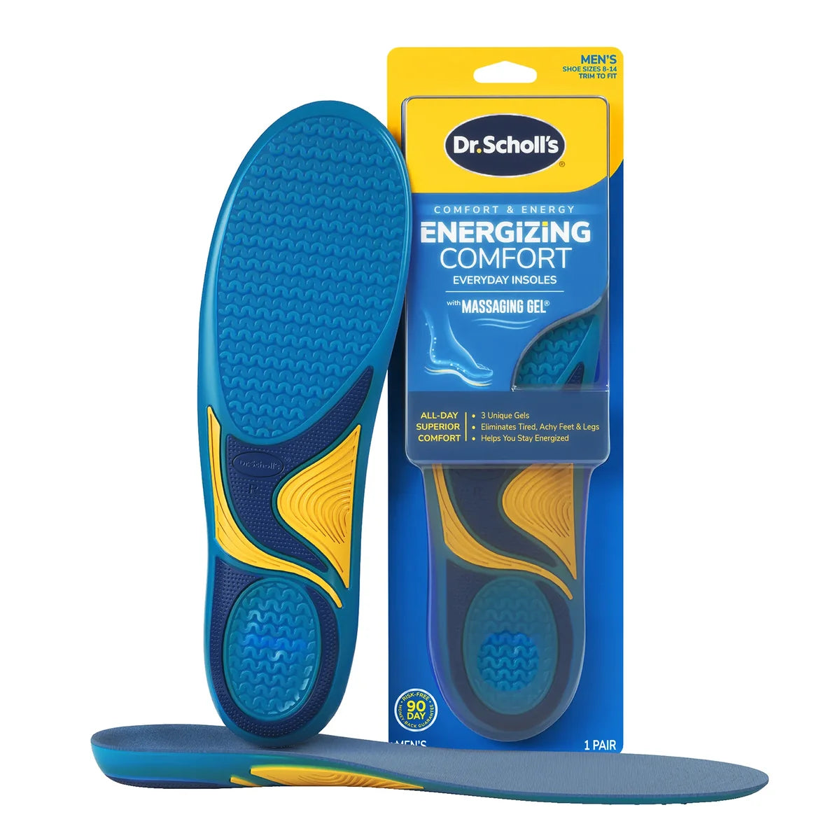 DR SCHOLLS ENRGZNG CMFRT MEN GEL INS 1PR