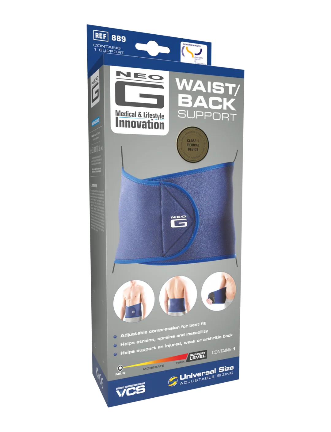 NEO G WAIST BACK SUPPORT OSFA