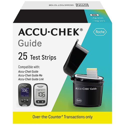 ACCU-CHEK GUIDE TEST STRIPS 25CT