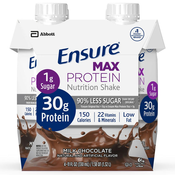 ENSURE MAX PROTEIN CHOCOLATE LIQ 4X11OZ