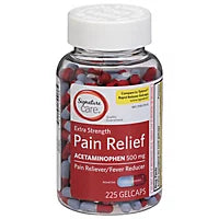 GNP PAIN RELIEF RAPD RLS 500MG CPL 225CT
