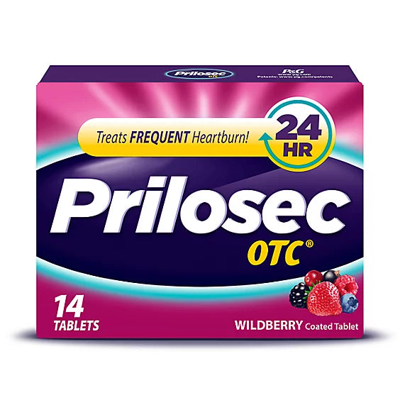 PRILOSEC OTC WILDBERRY TAB 14CT