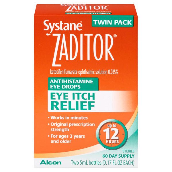 ZADITOR EYE ITCH RELIEF TWIN PACK 0.34OZ