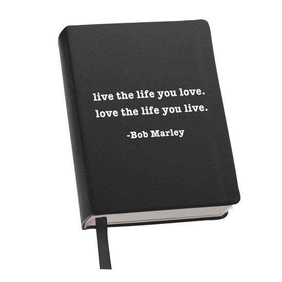 Journal Live The Life Bob Marley