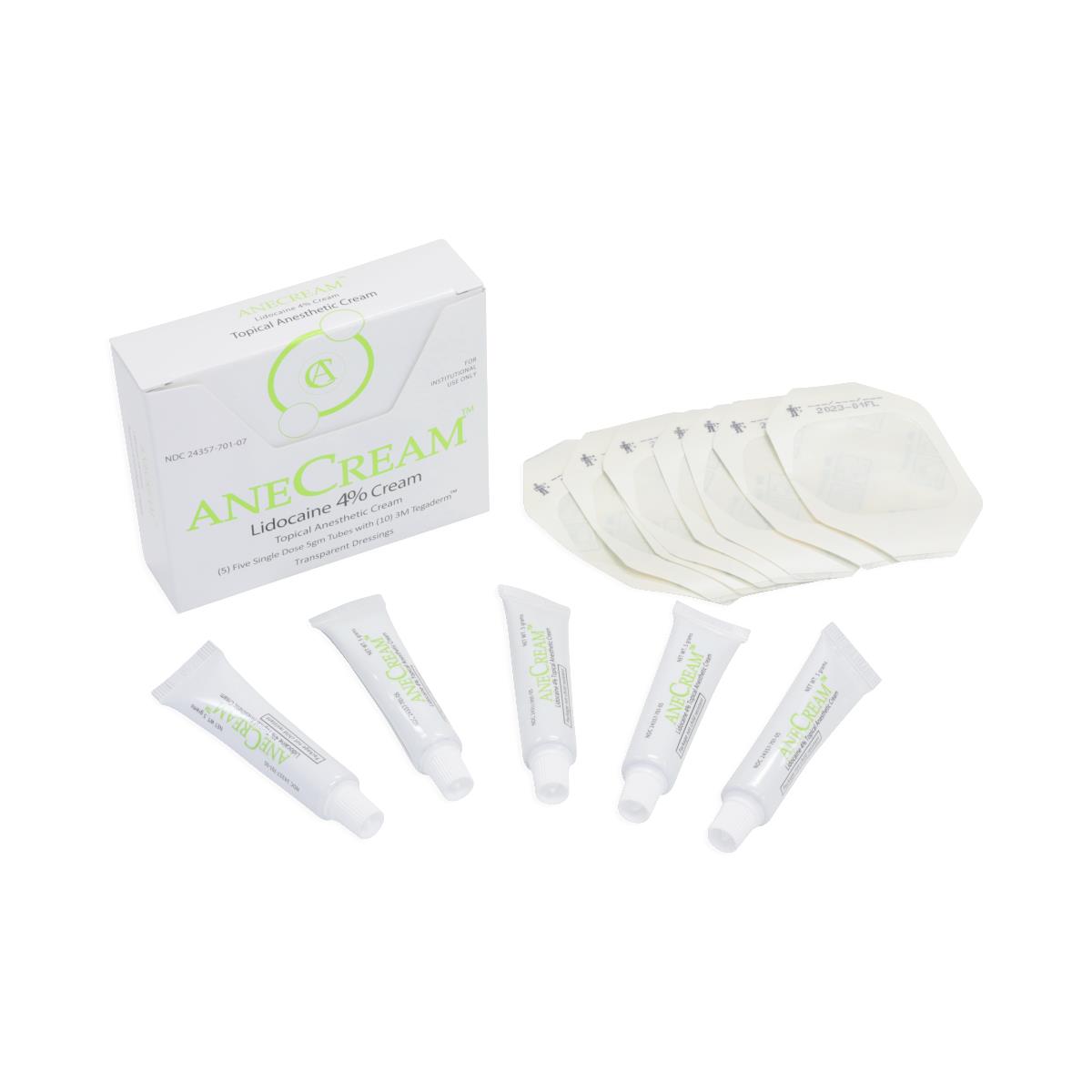 ANECREAM 4% TEGA PATCH KIT 5X5 GM