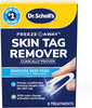 DR SCHOLLS FRZ AWAY SKN TAG RMV APL 8CT