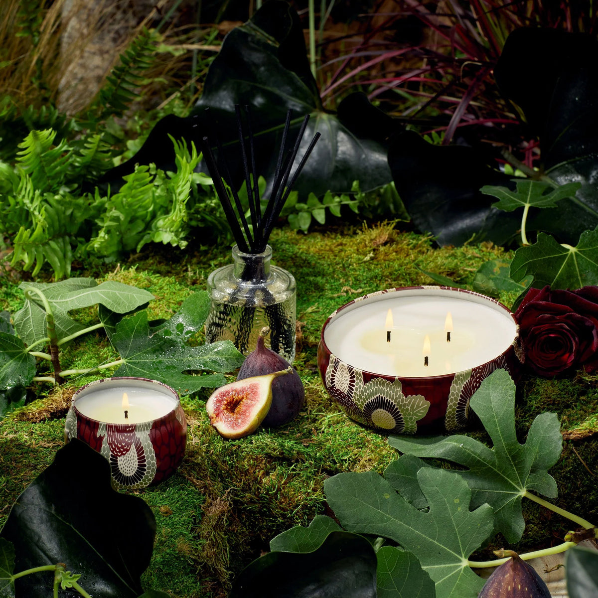 VOLUSPA - Forbidden Fig Mini Tin Candle 4 oz