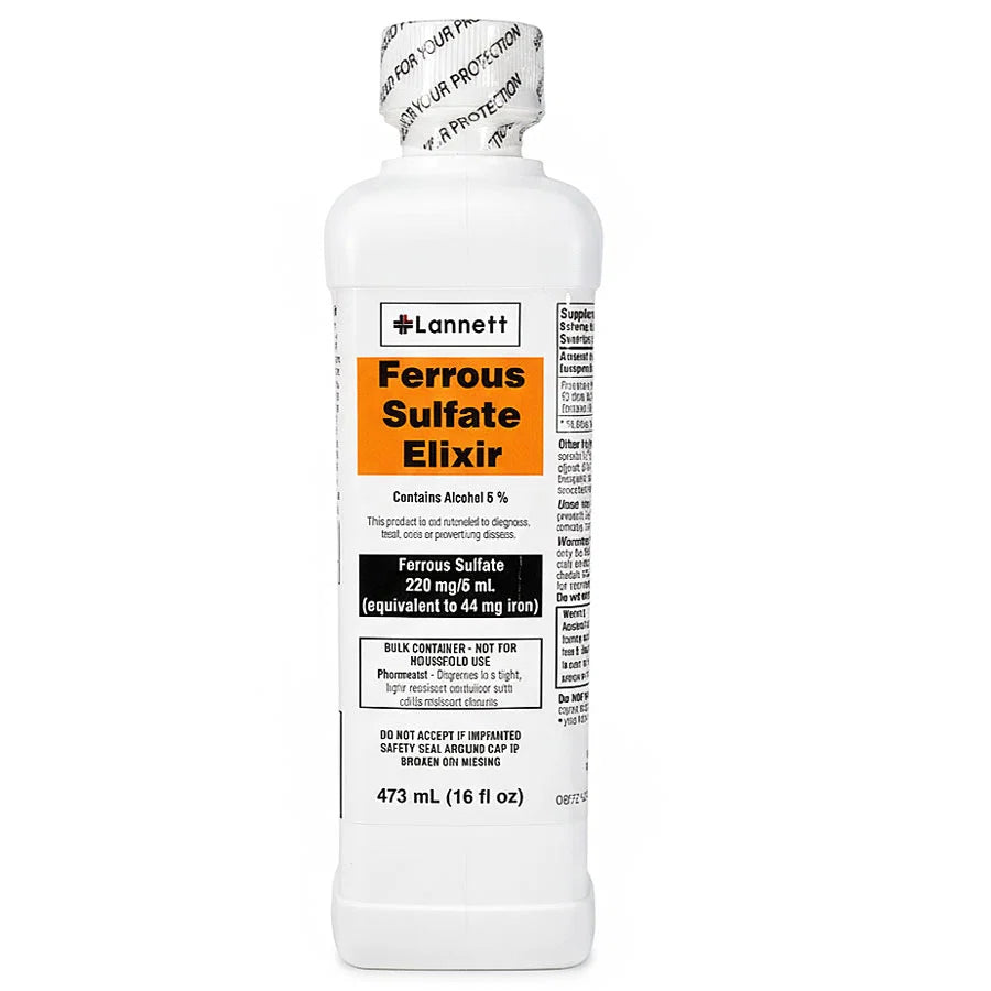 FERROUS SULFATE 220 MG/5 ML LIQ 473 ML