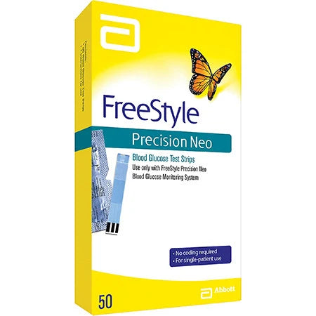 FREESTYLE PRECISION NEO TEST STRIPS 50CT