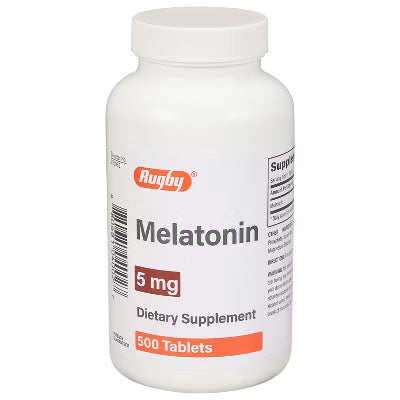 MELATONIN 5 MG TAB 500