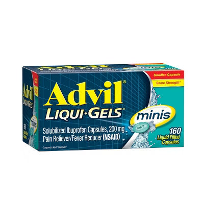 ADVIL LIQUI-GELS 200MG MINIS 160CT