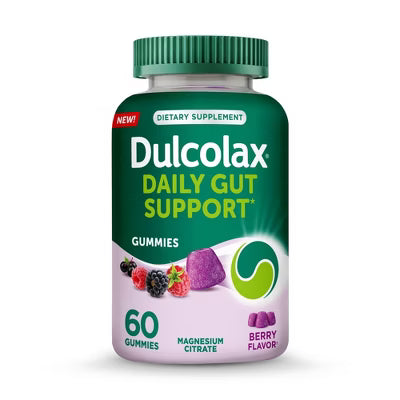 DULCOLAX DAILY GUT SUPPORT BERY GMY 60CT