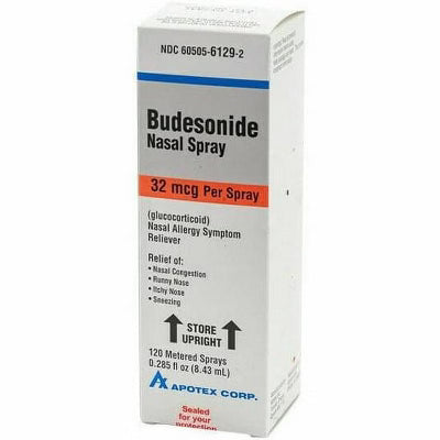 BUDESONIDE 32 MCG SPY 8.43 ML