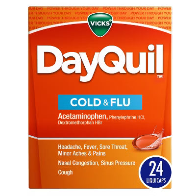 DAYQUIL SEVERE COLD & FLU LCP 24CT