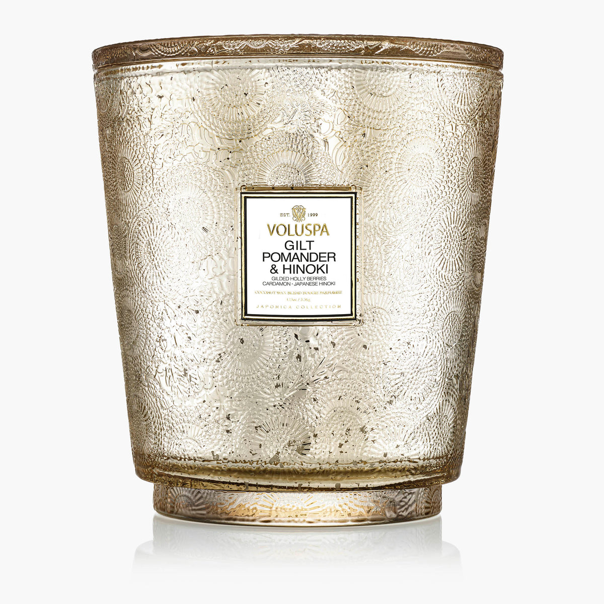 Voluspa Japonica Holiday 5 Wick Hearth Candle 123 oz