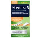 Monistat 3 Vaginal Antifungal Prefilled Cream Applicators, 3 x 0.18 oz