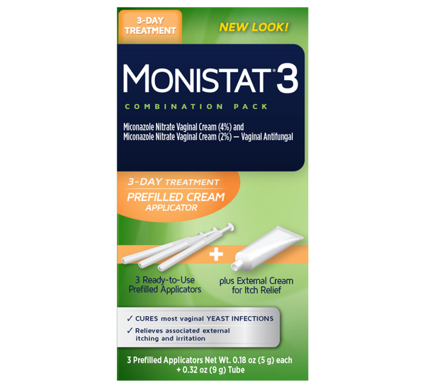 MONISTAT 3 PREFILLED CRM APL 3X0.18OZ
