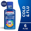 MUCINEX FAST MAX NT TIME CLD/FLU AIO 6OZ