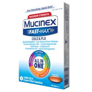 MUCINEX FAST-MAX NT TIME CLD&FLU 6OZ