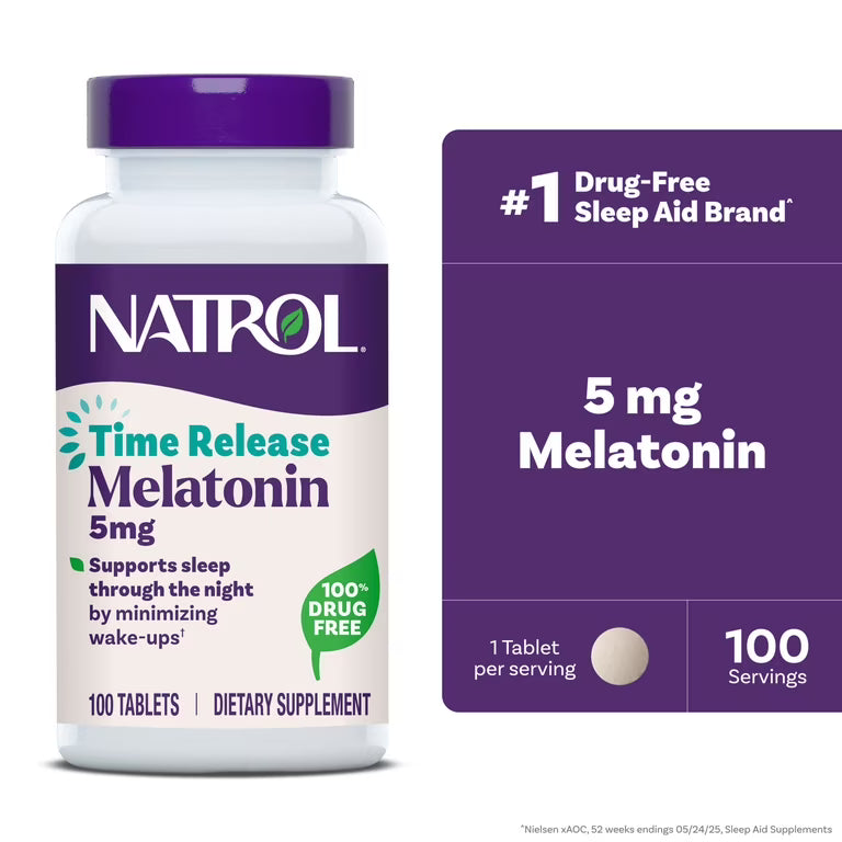 MELATONIN 5 MG TAB 100 (10X10) UD