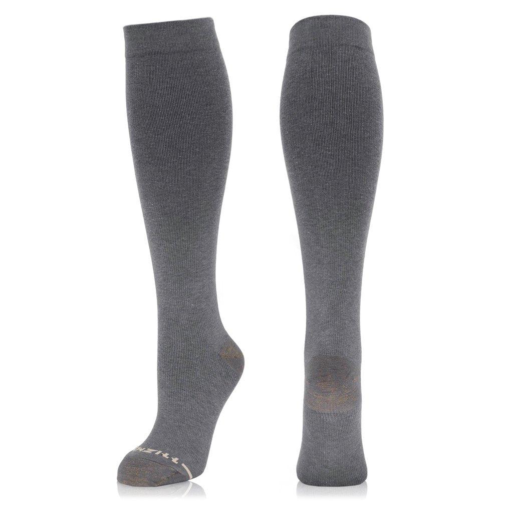 GNP SOCK UNIS KNEE 15-20MM BK GRY ARG MD