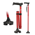 FOLDING CANE QT RED 3081RD-R NOVA