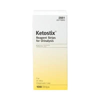 KETOSTIX REAGENT URINALYSIS STRIP 100CT