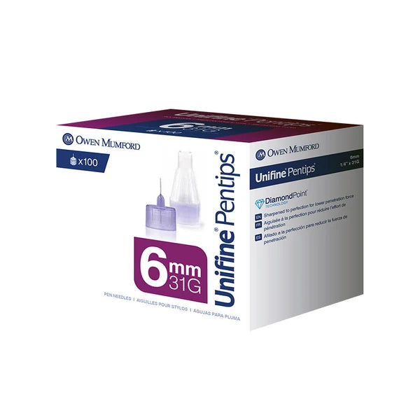 UNIFINE PENTIPS 6MMX31G 100CT