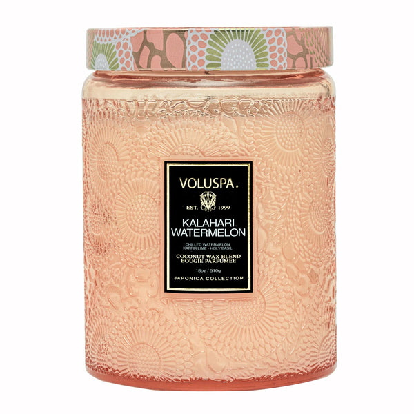 VOLUSPA - Kalahari Watermelon Glass Candle 18 oz