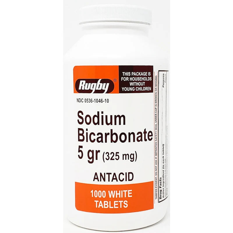 SODIUM BICARB 325MG 1000 TABS RUGBY