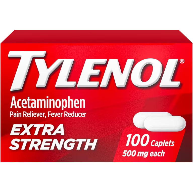 TYLENOL XTR STR RPID RLS 500MG GCP 100CT