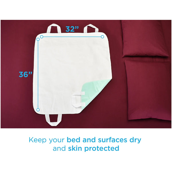 UNDERPAD 32"X36" W/HANDLES WT UP-3236H